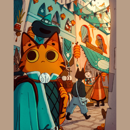CHA-VENTURIER · Louis in the market